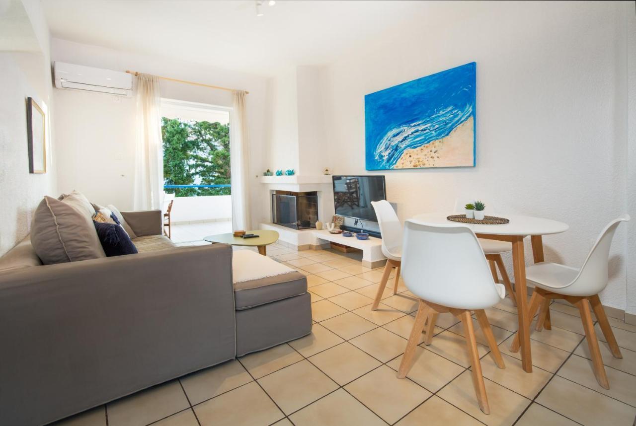 Del Mar Luxury Apartment 30M From The Beach Porto Rafti Luaran gambar